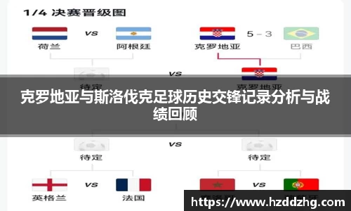克罗地亚与斯洛伐克足球历史交锋记录分析与战绩回顾